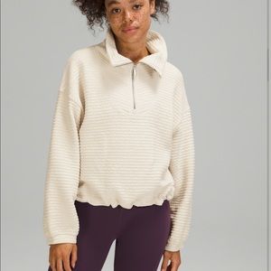 Lululemon Textured 1/2 Zip Pullover